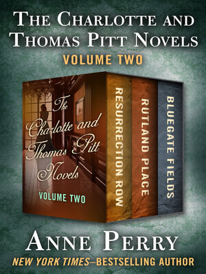 cover image of The Charlotte and Thomas Pitt Novels Volume Two